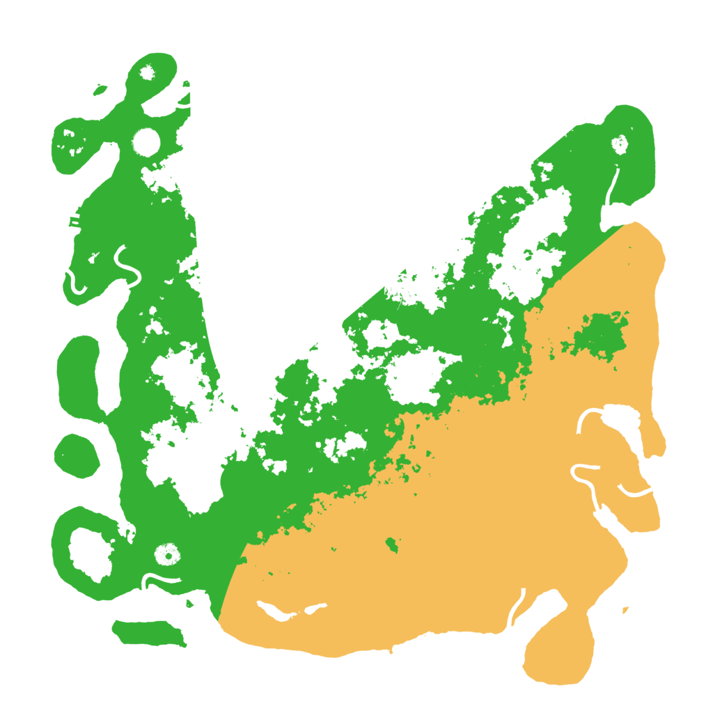 Biome Rust Map: Procedural Map, Size: 4500, Seed: 17714
