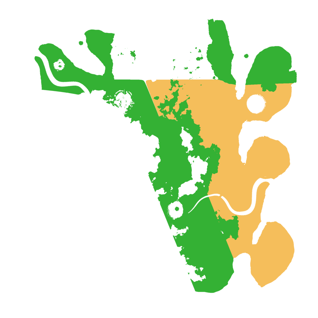 Biome Rust Map: Procedural Map, Size: 3000, Seed: 224961849