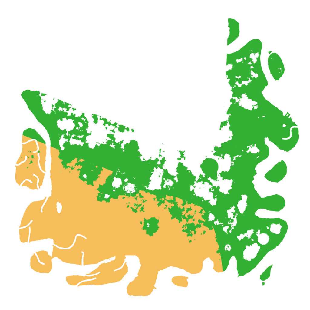 Biome Rust Map: Procedural Map, Size: 4800, Seed: 291212887