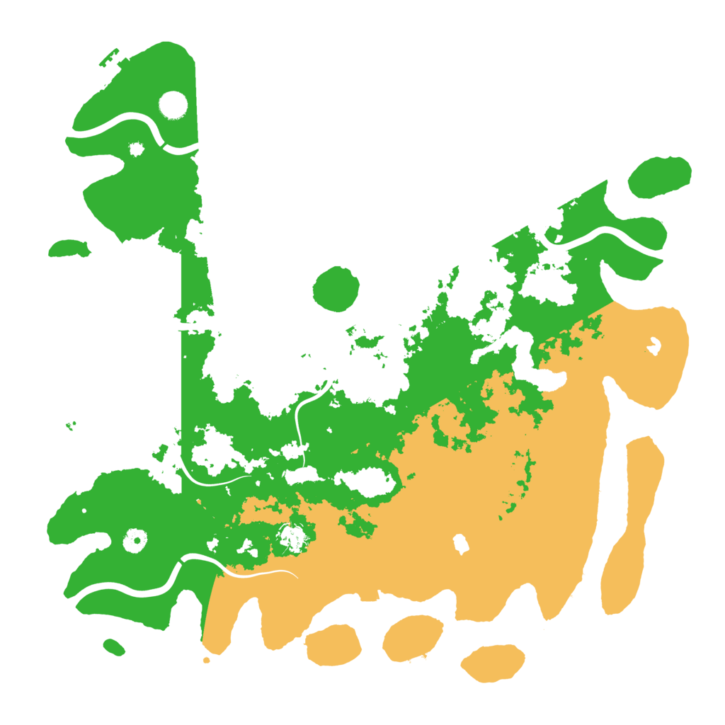 Biome Rust Map: Procedural Map, Size: 4500, Seed: 1638859112