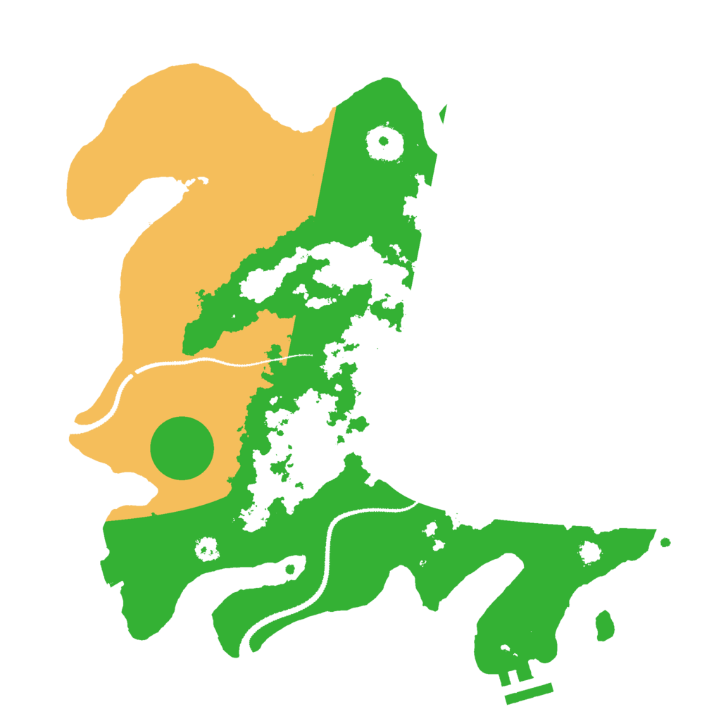Biome Rust Map: Procedural Map, Size: 3000, Seed: 1693737201