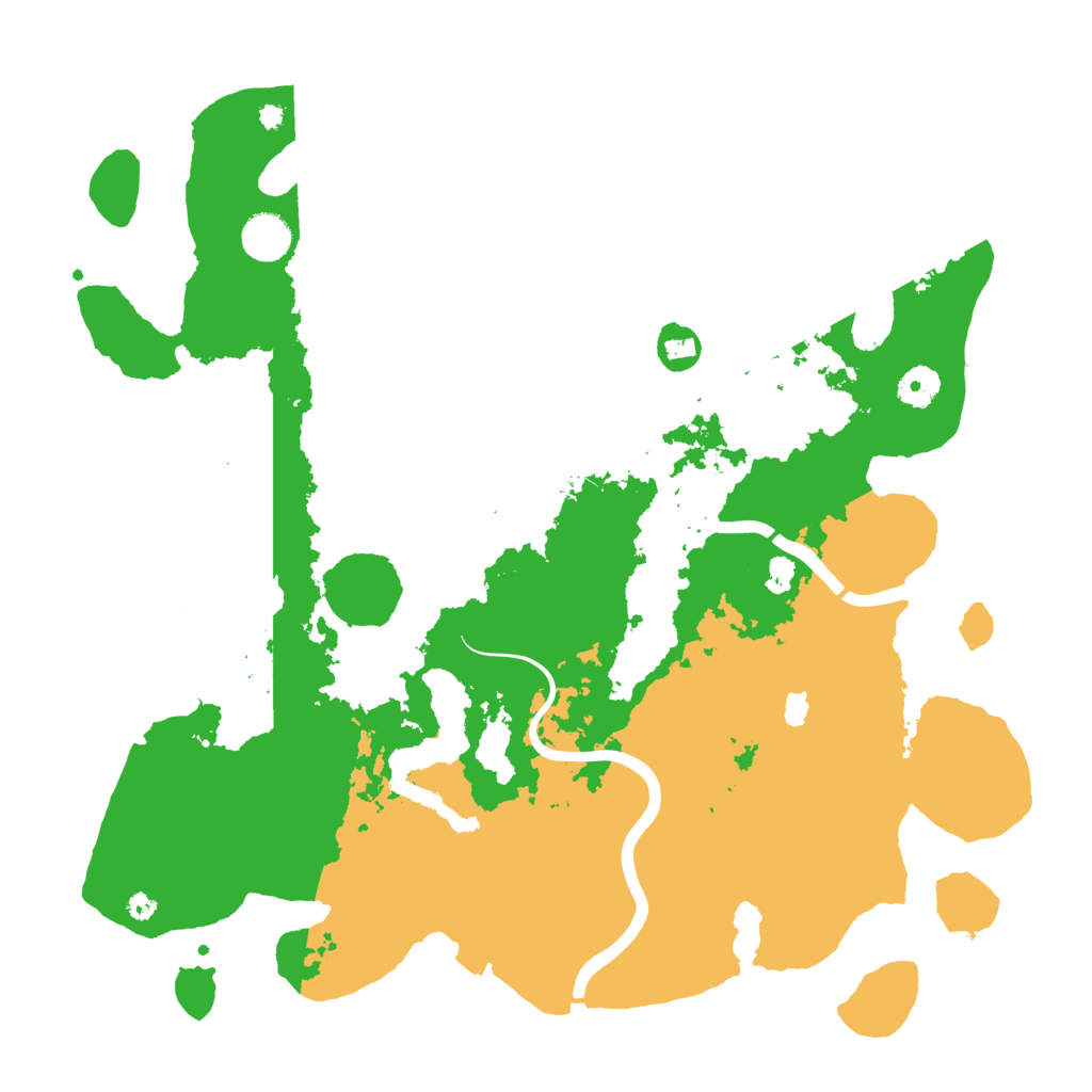 Biome Rust Map: Procedural Map, Size: 4000, Seed: 147852