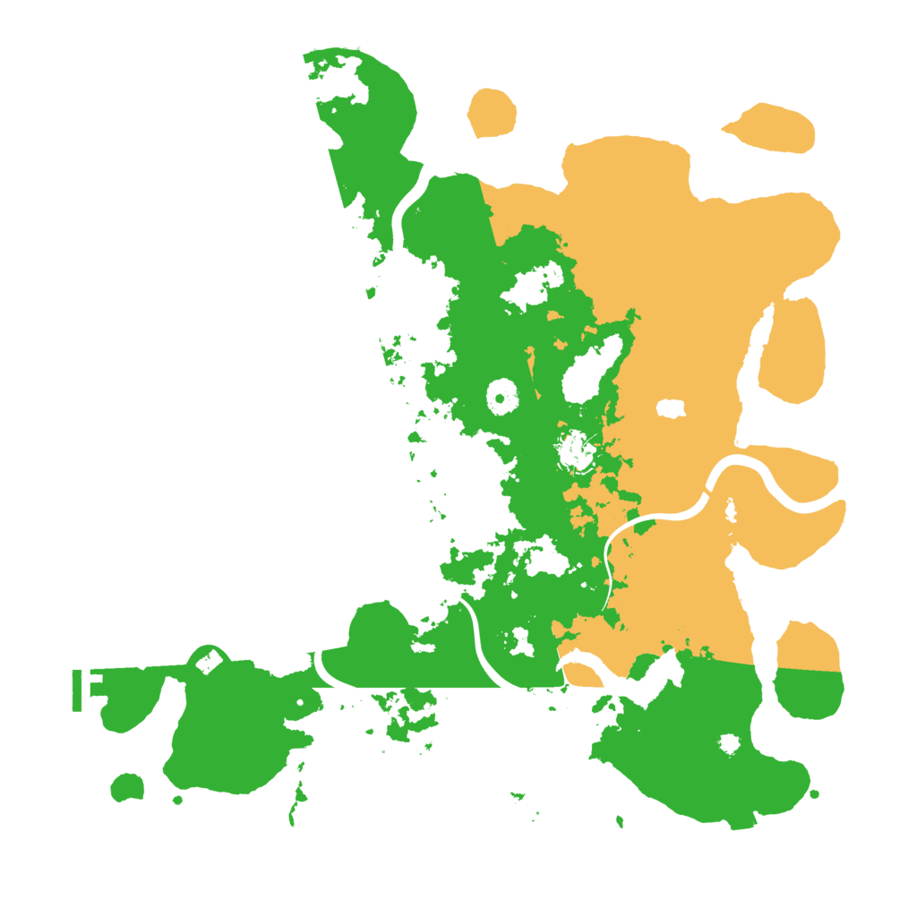 Biome Rust Map: Procedural Map, Size: 4000, Seed: 228173