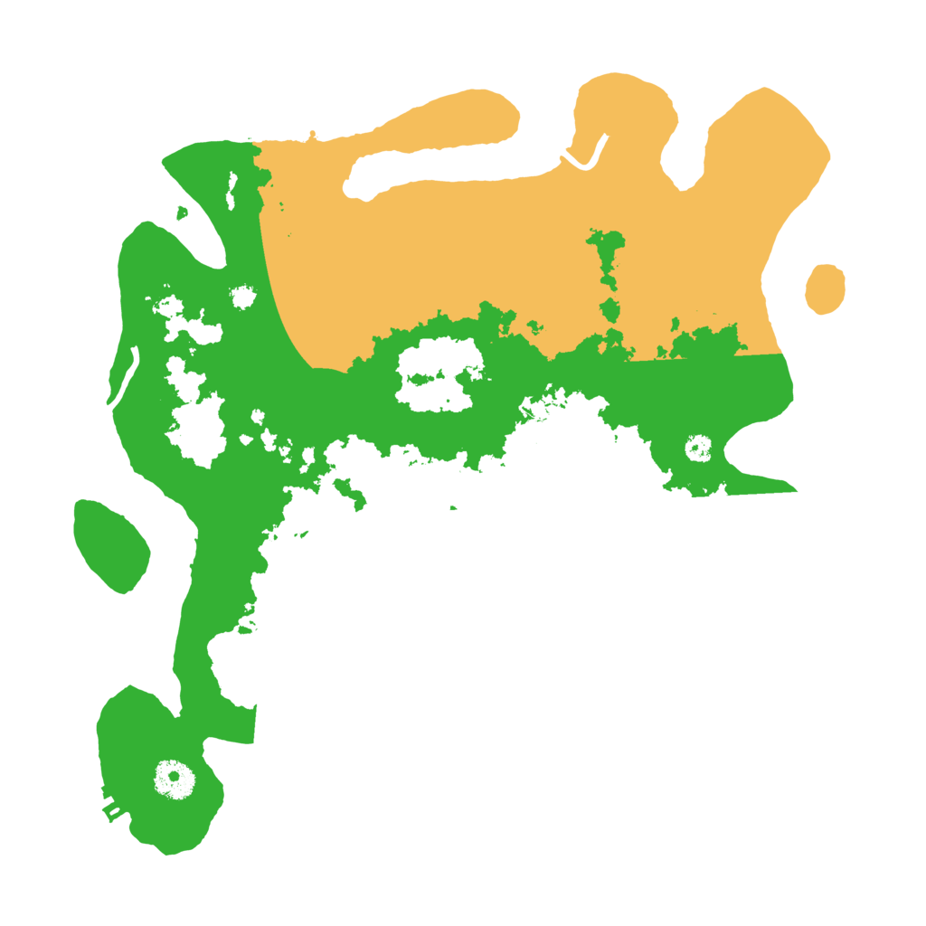 Biome Rust Map: Procedural Map, Size: 3500, Seed: 580046758