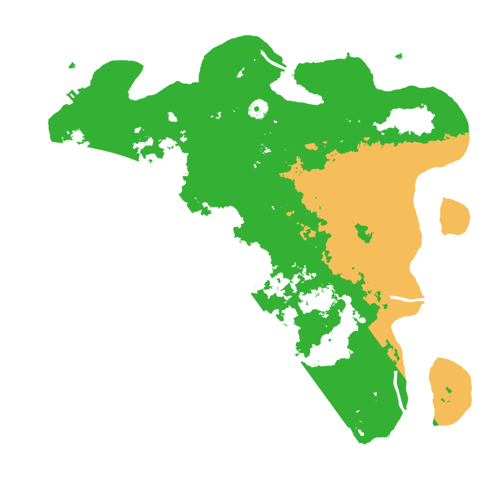 Biome Rust Map: Procedural Map, Size: 3850, Seed: 969926669