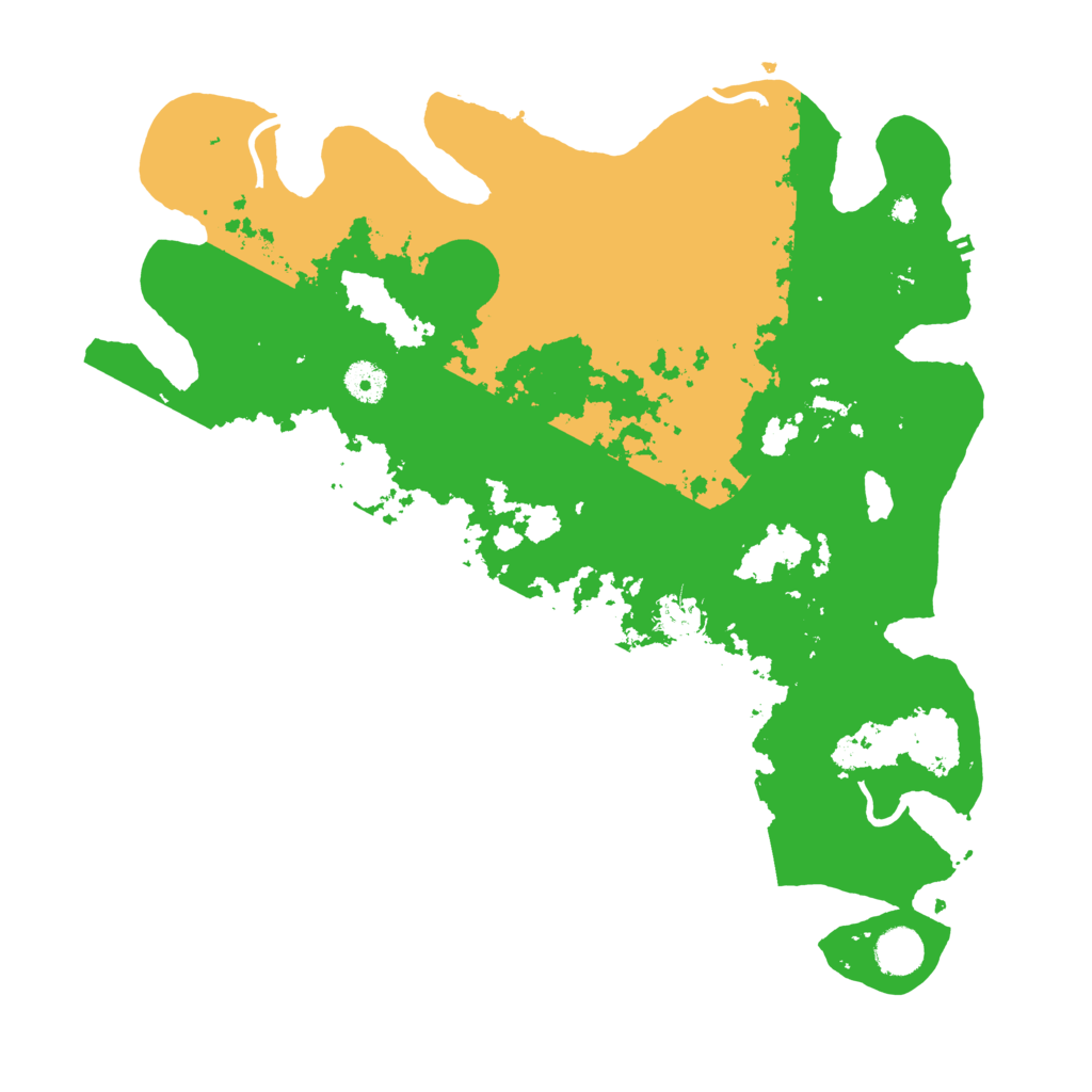 Biome Rust Map: Procedural Map, Size: 4000, Seed: 3094