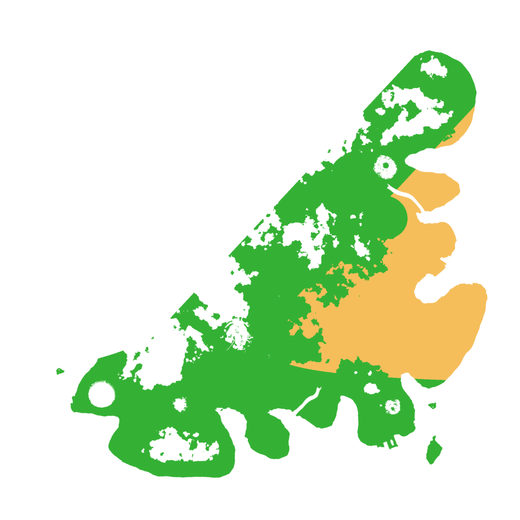 Biome Rust Map: Procedural Map, Size: 3500, Seed: 774512333