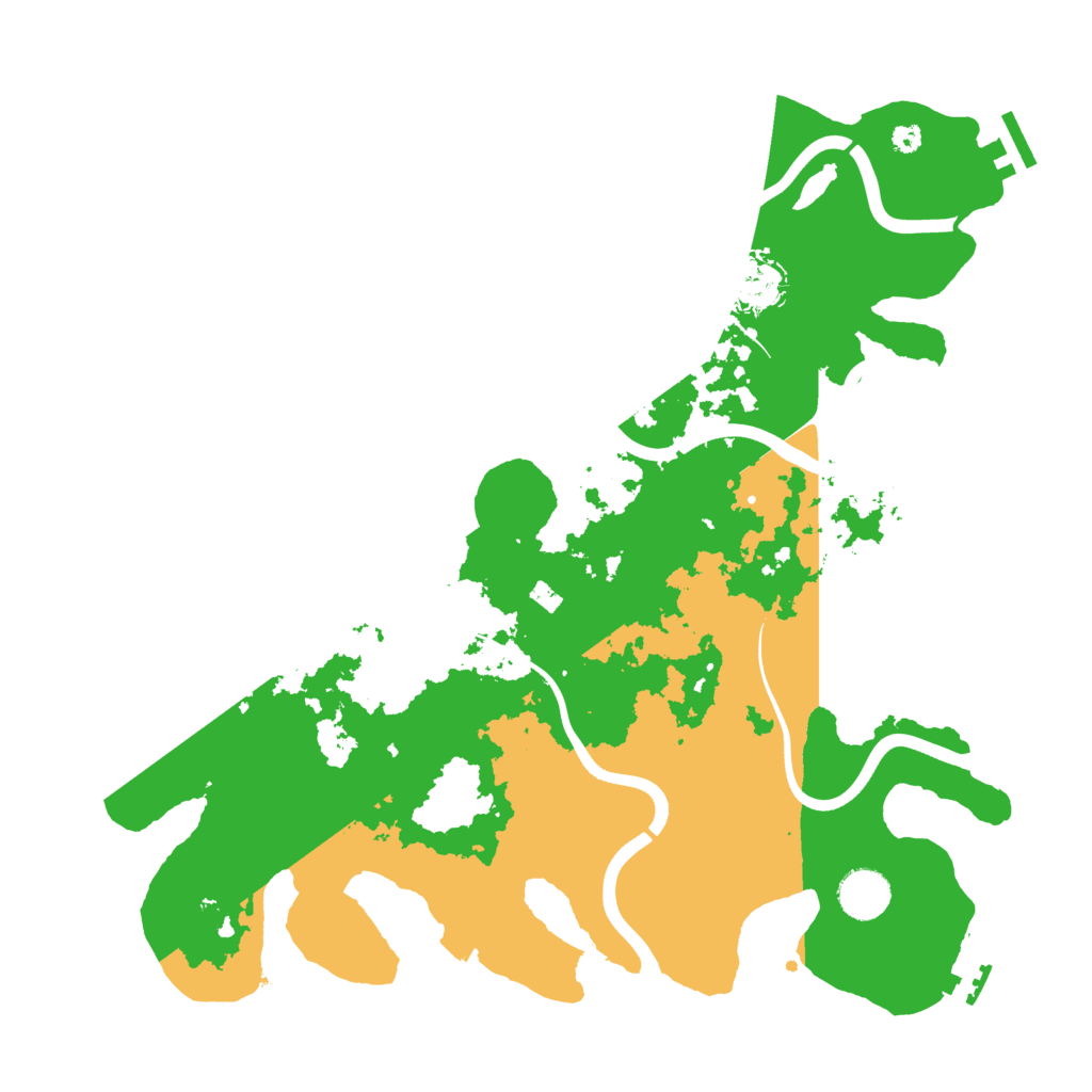 Biome Rust Map: Procedural Map, Size: 3750, Seed: 1193672559