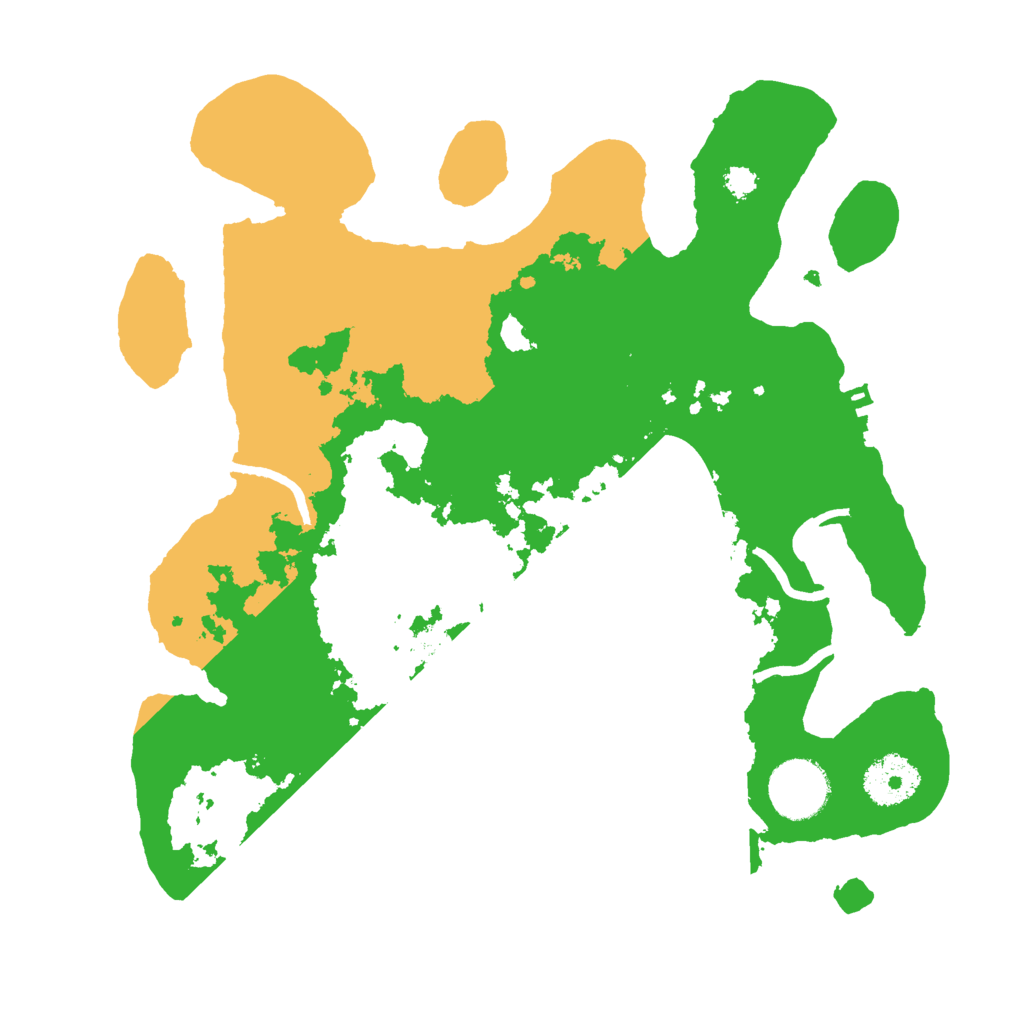Biome Rust Map: Procedural Map, Size: 3000, Seed: 2123157178