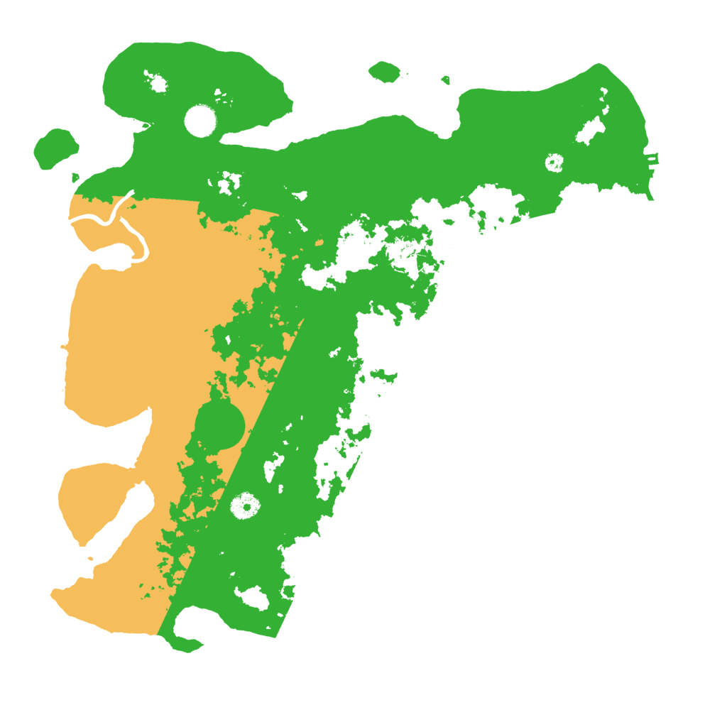 Biome Rust Map: Procedural Map, Size: 4000, Seed: 107246656