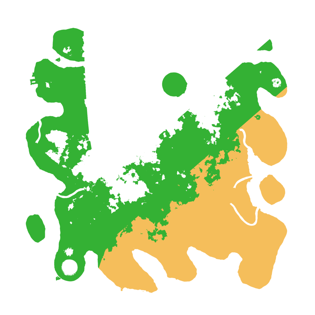 Biome Rust Map: Procedural Map, Size: 3500, Seed: 1046726165