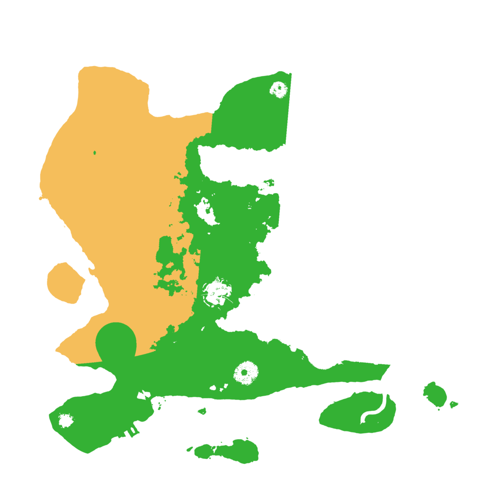 Biome Rust Map: Procedural Map, Size: 3250, Seed: 775167865