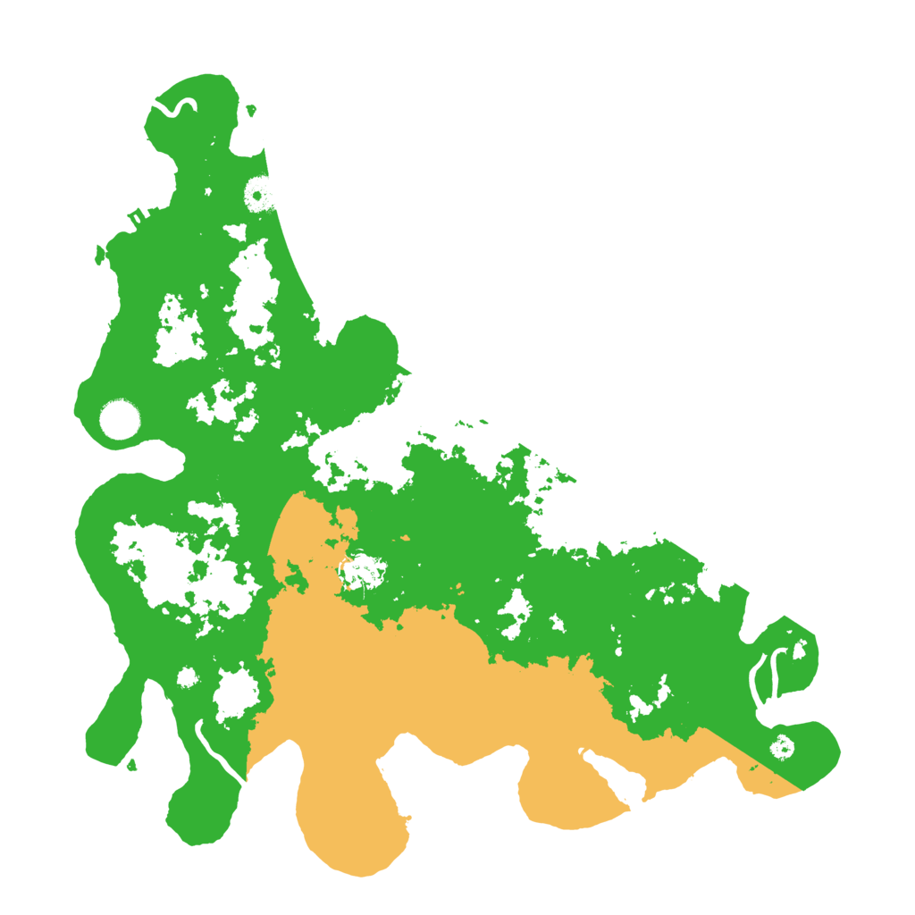 Biome Rust Map: Procedural Map, Size: 4000, Seed: 2008366576