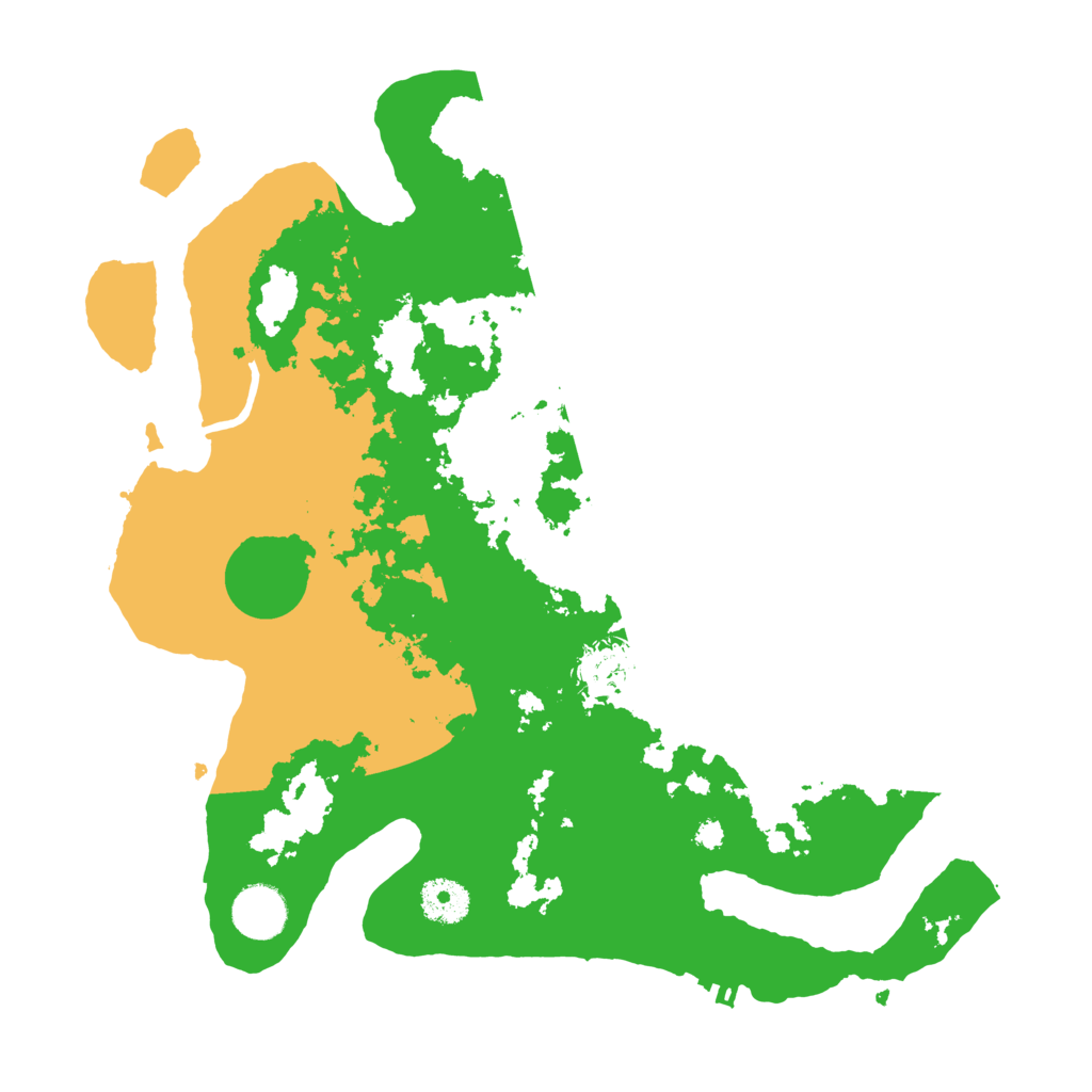 Biome Rust Map: Procedural Map, Size: 3500, Seed: 1972729102