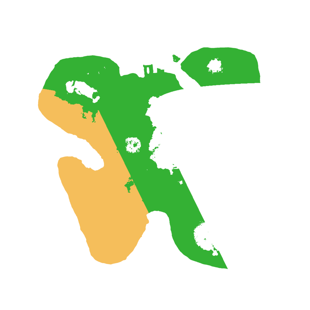 Biome Rust Map: Procedural Map, Size: 2000, Seed: 11214