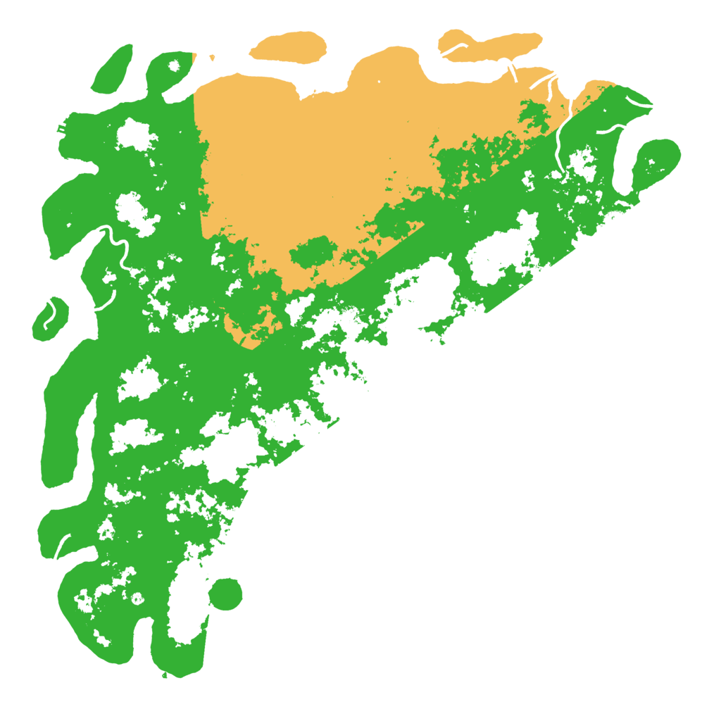 Biome Rust Map: Procedural Map, Size: 6000, Seed: 532