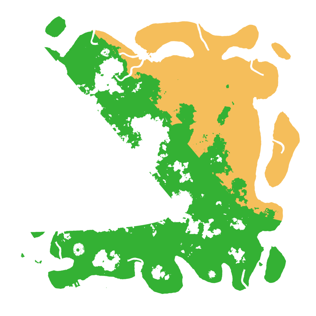 Biome Rust Map: Procedural Map, Size: 4000, Seed: 1166902065