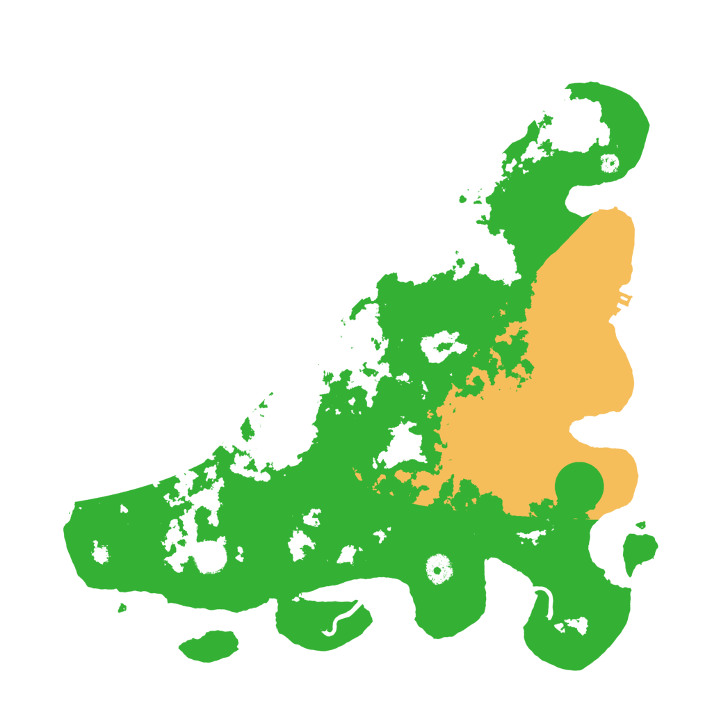 Biome Rust Map: Procedural Map, Size: 3850, Seed: 114623635