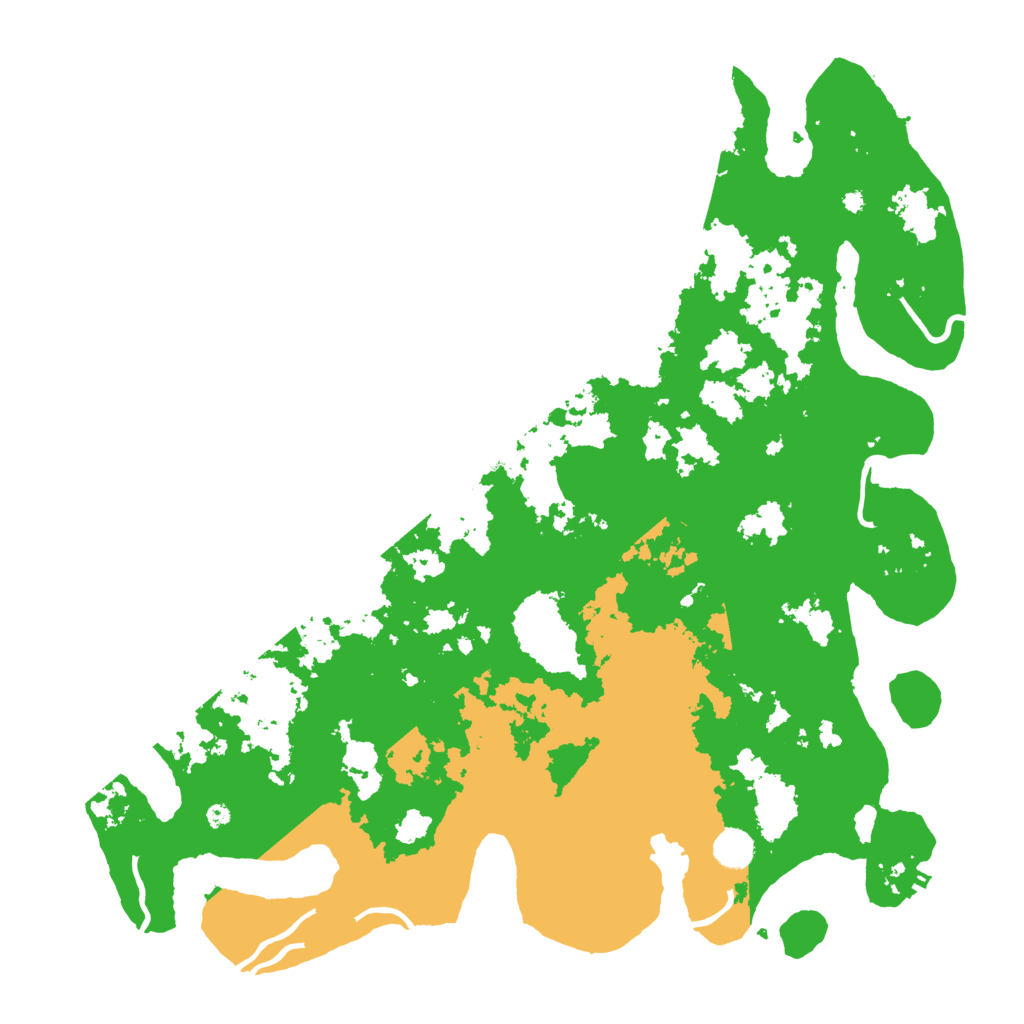 Biome Rust Map: Procedural Map, Size: 4500, Seed: 1283653681
