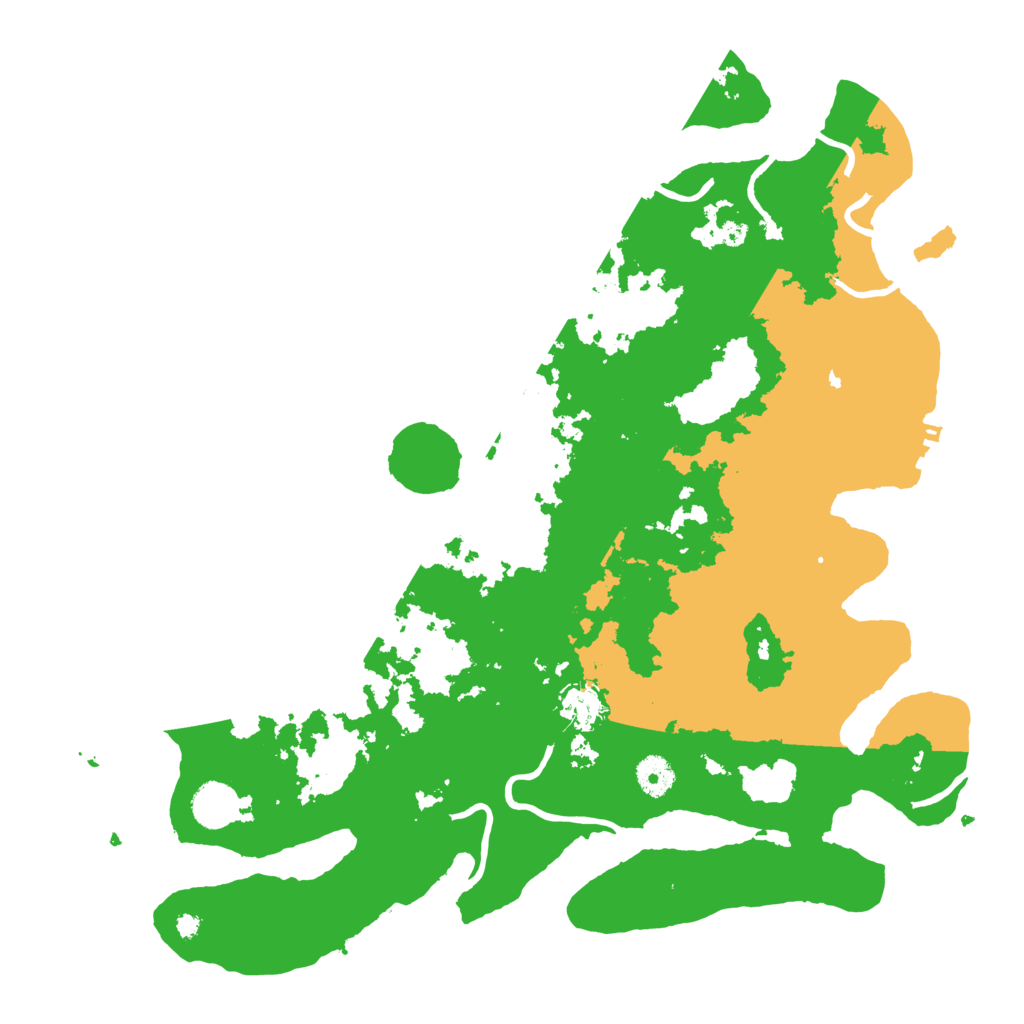 Biome Rust Map: Procedural Map, Size: 4000, Seed: 1876785666