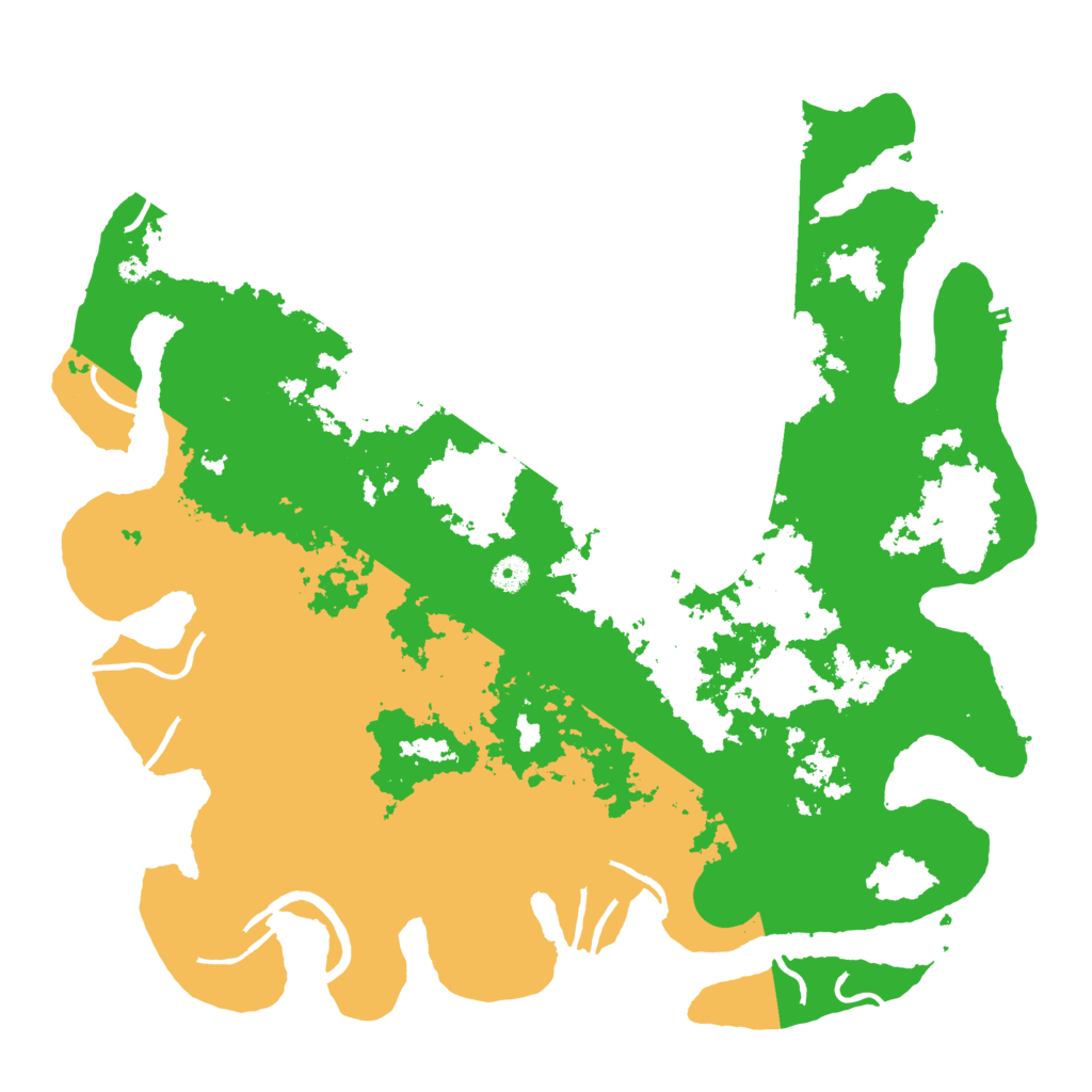 Biome Rust Map: Procedural Map, Size: 4500, Seed: 1062586644
