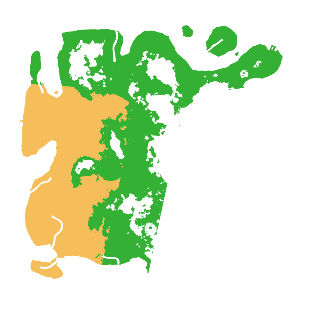 Biome Rust Map: Procedural Map, Size: 4000, Seed: 535