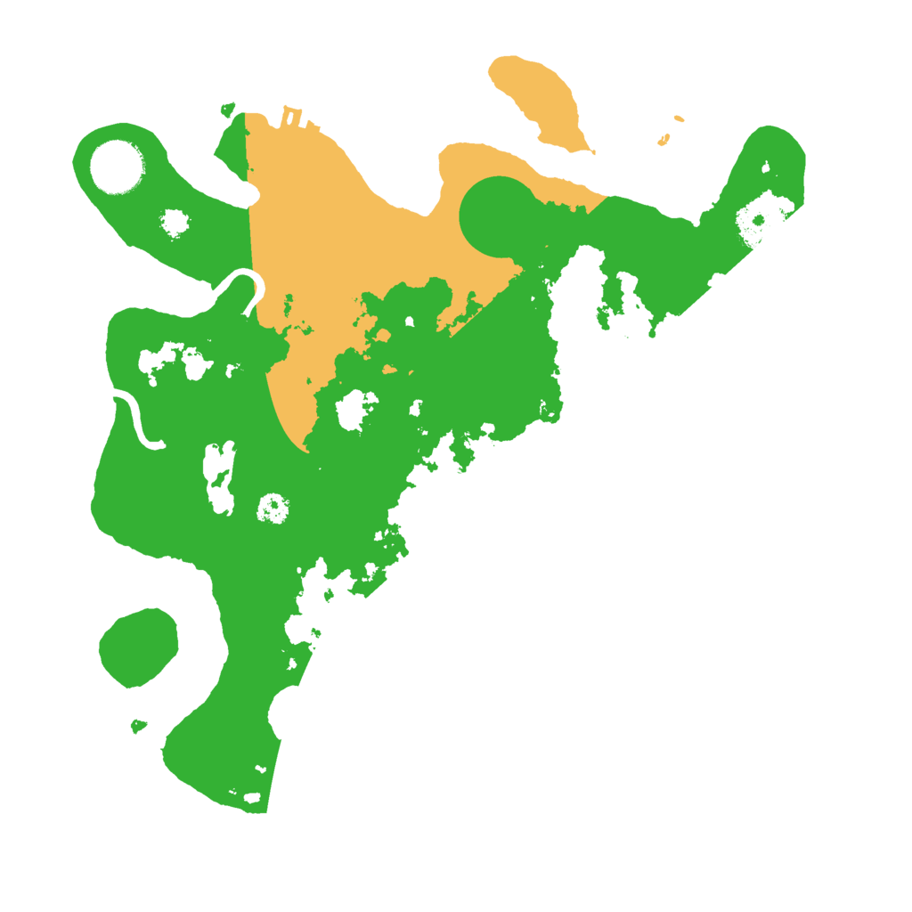 Biome Rust Map: Procedural Map, Size: 3000, Seed: 1482476754