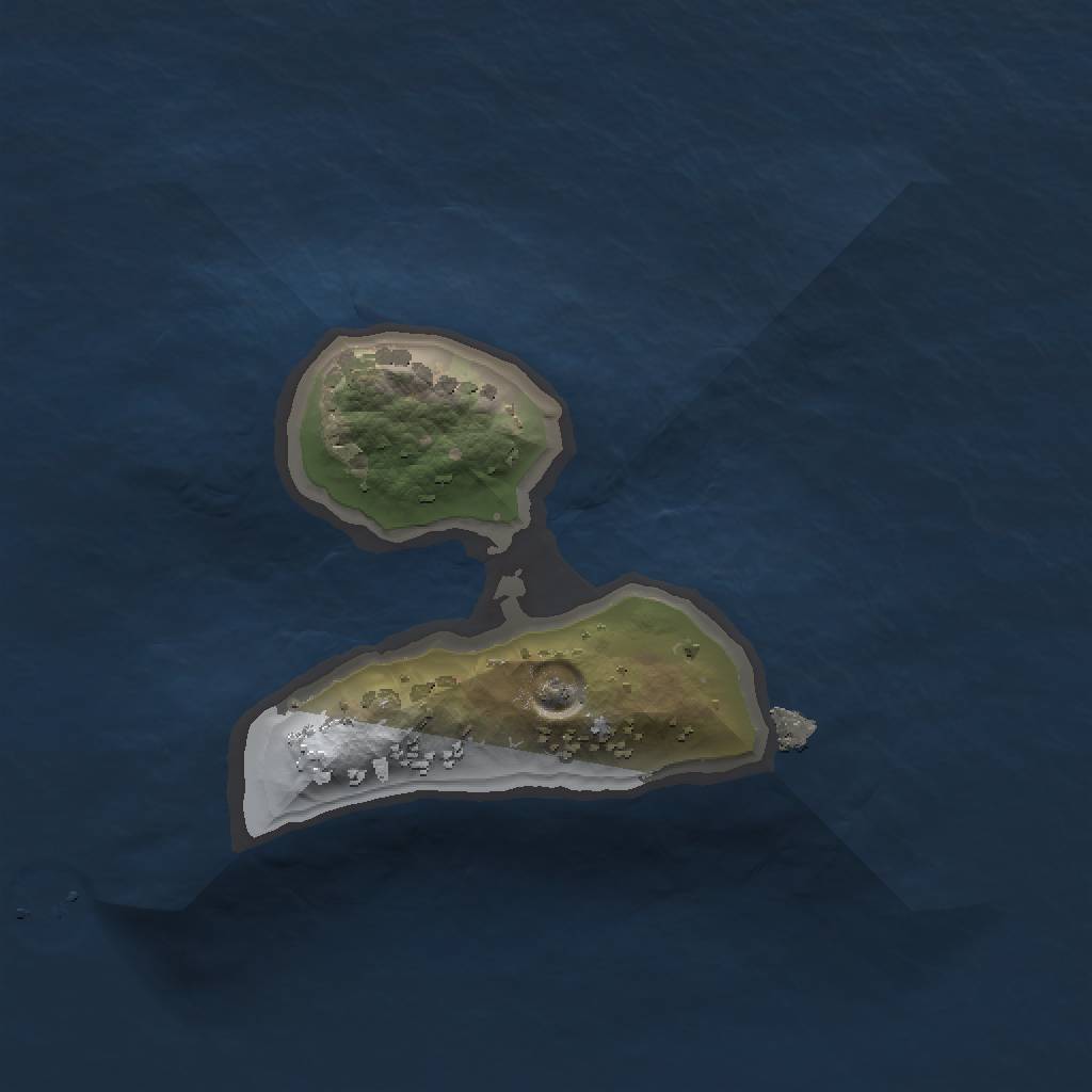 Rust Map: Procedural Map, Size: 1269, Seed: 941, 4 Monuments