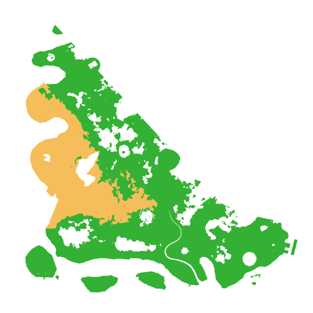 Biome Rust Map: Procedural Map, Size: 4000, Seed: 1833495782