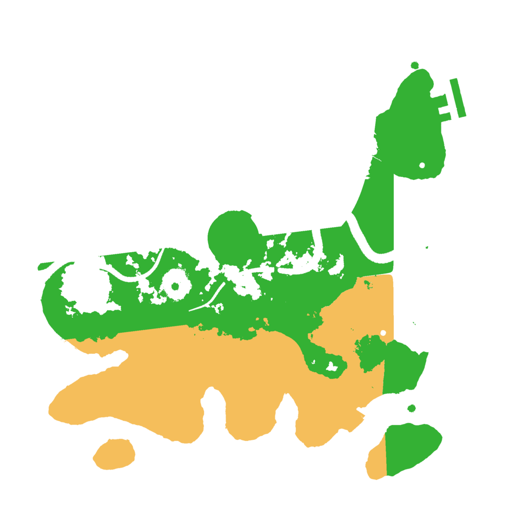 Biome Rust Map: Procedural Map, Size: 2700, Seed: 4649