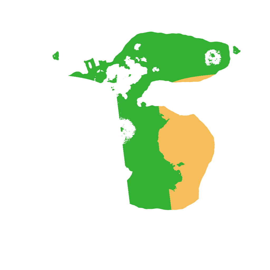 Biome Rust Map: Procedural Map, Size: 1700, Seed: 667