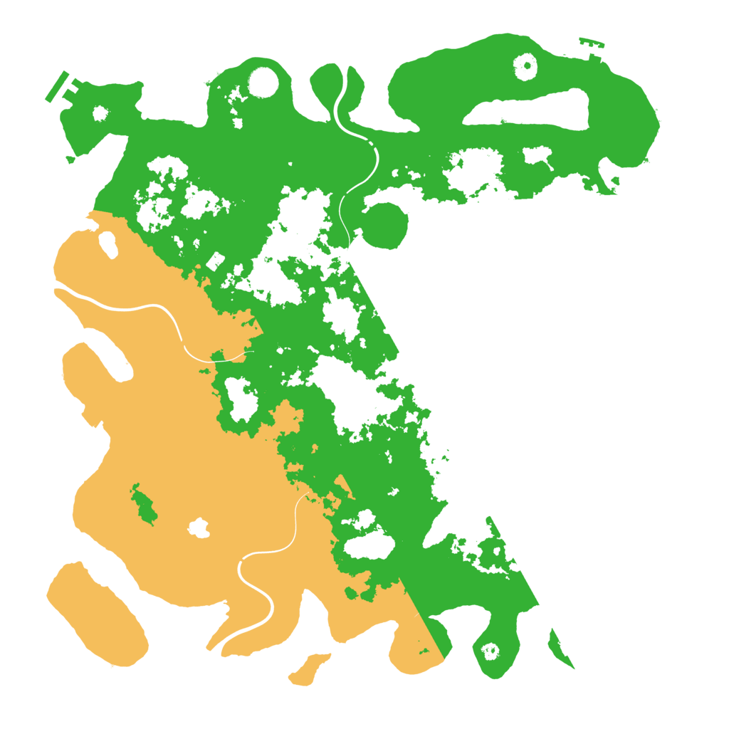 Biome Rust Map: Procedural Map, Size: 4250, Seed: 6388721
