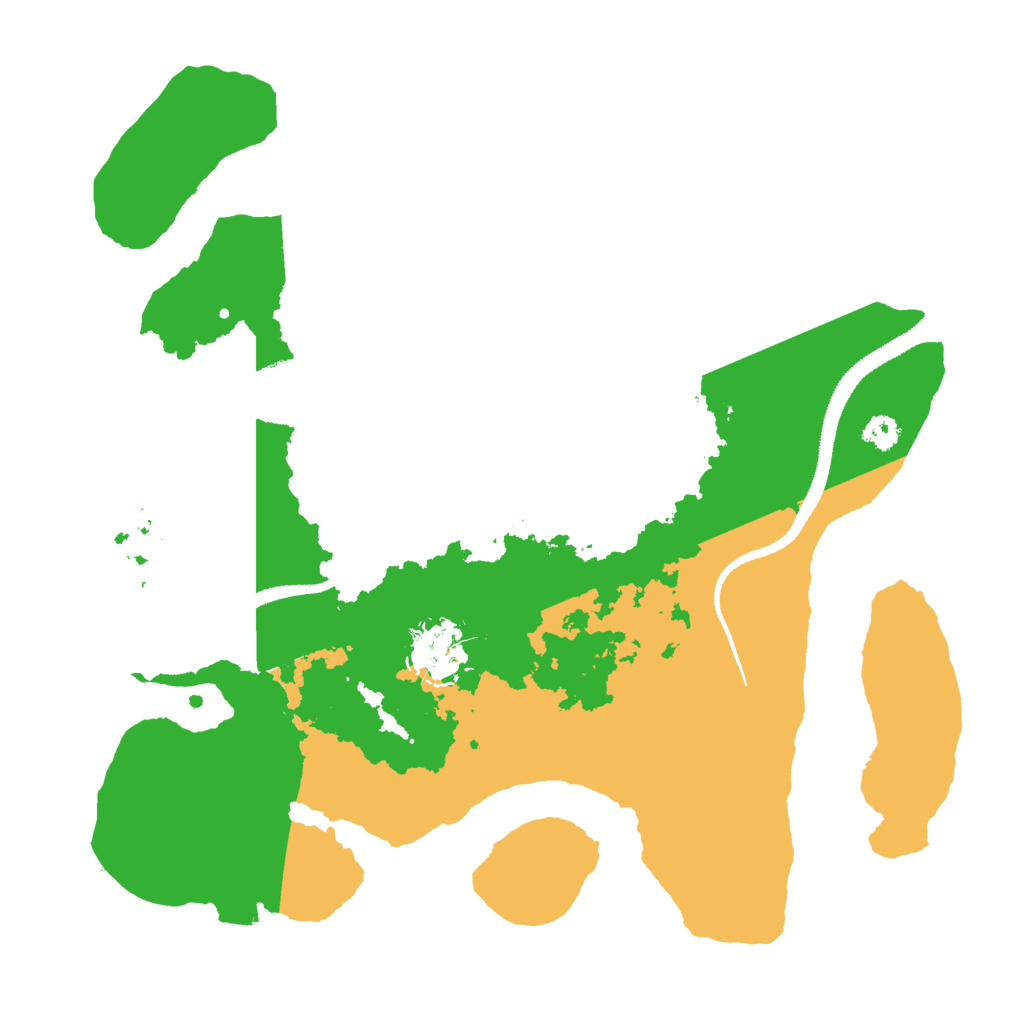 Biome Rust Map: Procedural Map, Size: 3000, Seed: 1397551311