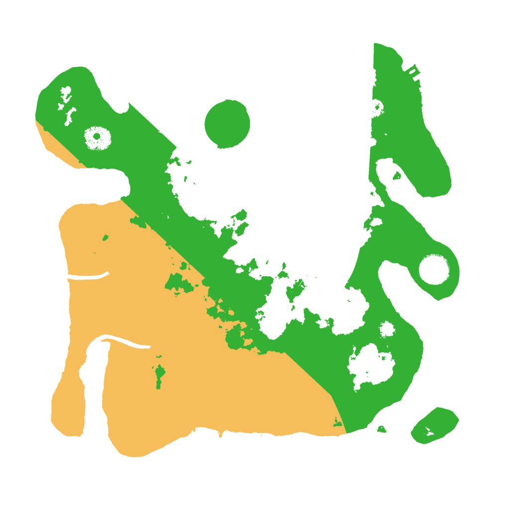 Biome Rust Map: Procedural Map, Size: 3000, Seed: 210432031