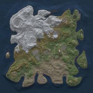 Thumbnail Rust Map: Procedural Map, Size: 4000, Seed: 6022022, 19 Monuments