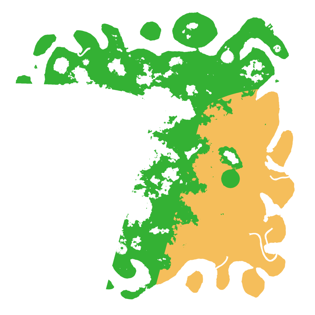 Biome Rust Map: Procedural Map, Size: 4500, Seed: 133742069