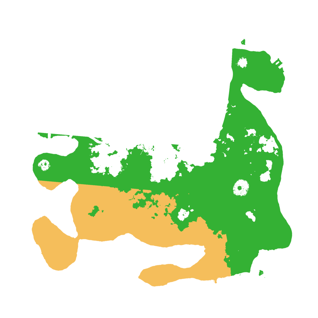 Biome Rust Map: Procedural Map, Size: 3000, Seed: 147601078