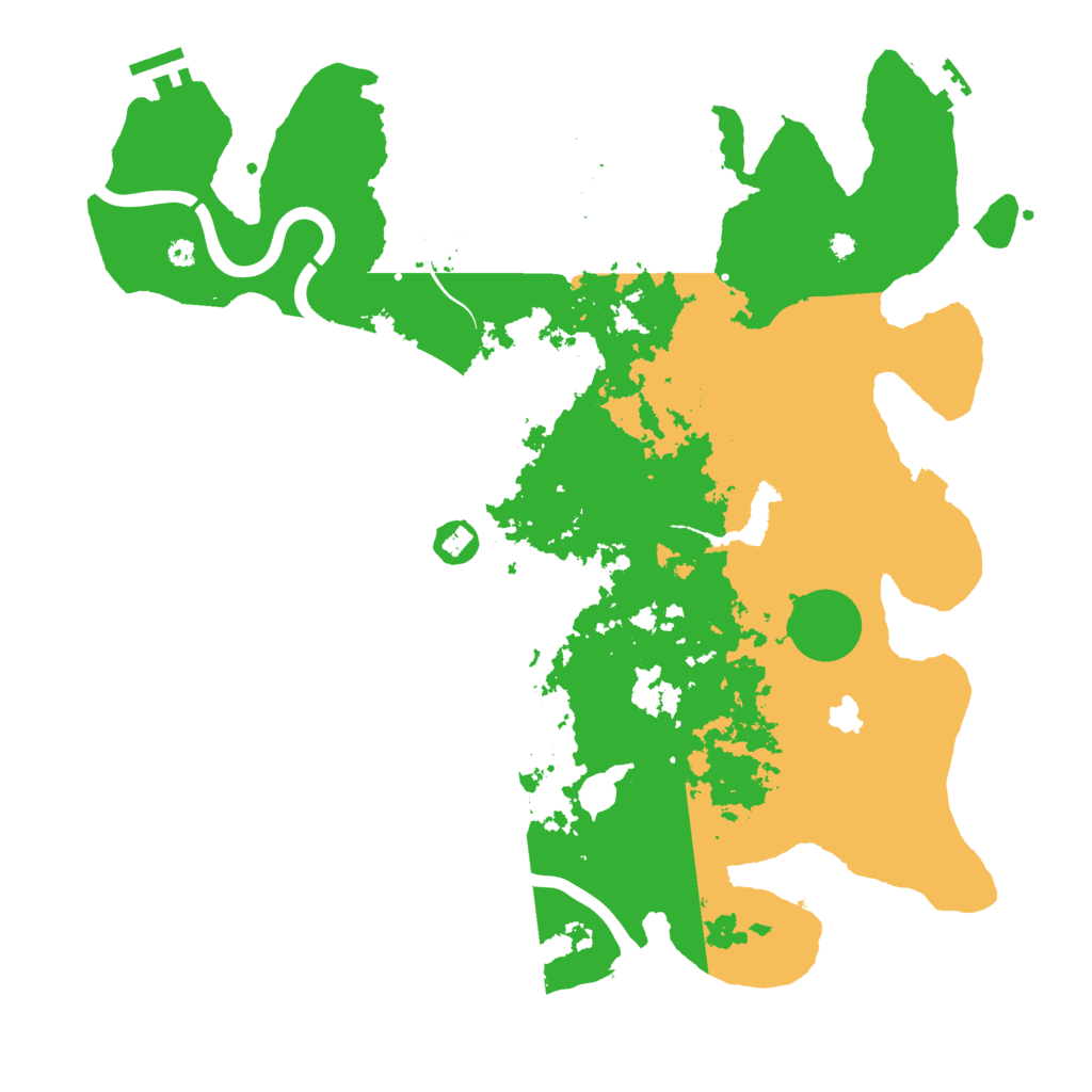 Biome Rust Map: Procedural Map, Size: 4000, Seed: 193101048