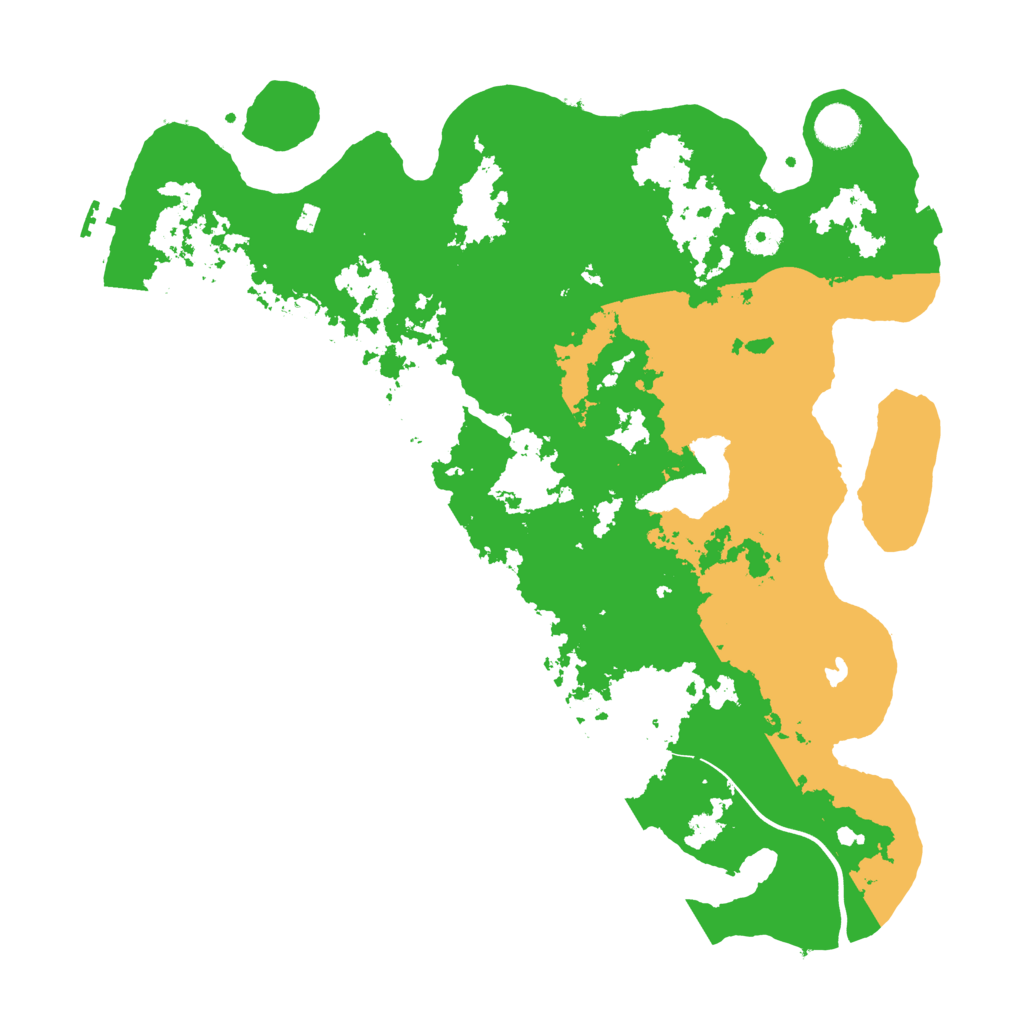 Biome Rust Map: Procedural Map, Size: 4000, Seed: 29089754