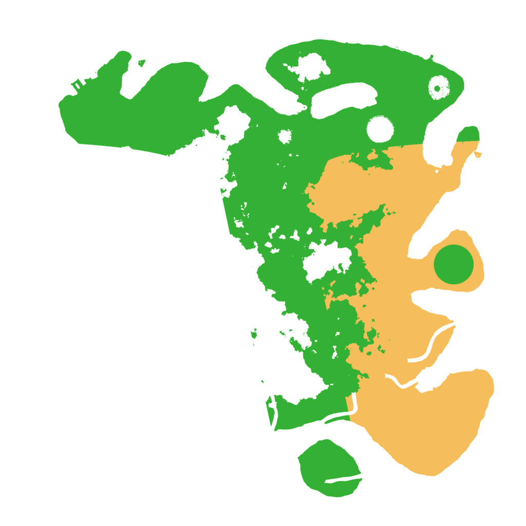 Biome Rust Map: Procedural Map, Size: 3500, Seed: 63144030