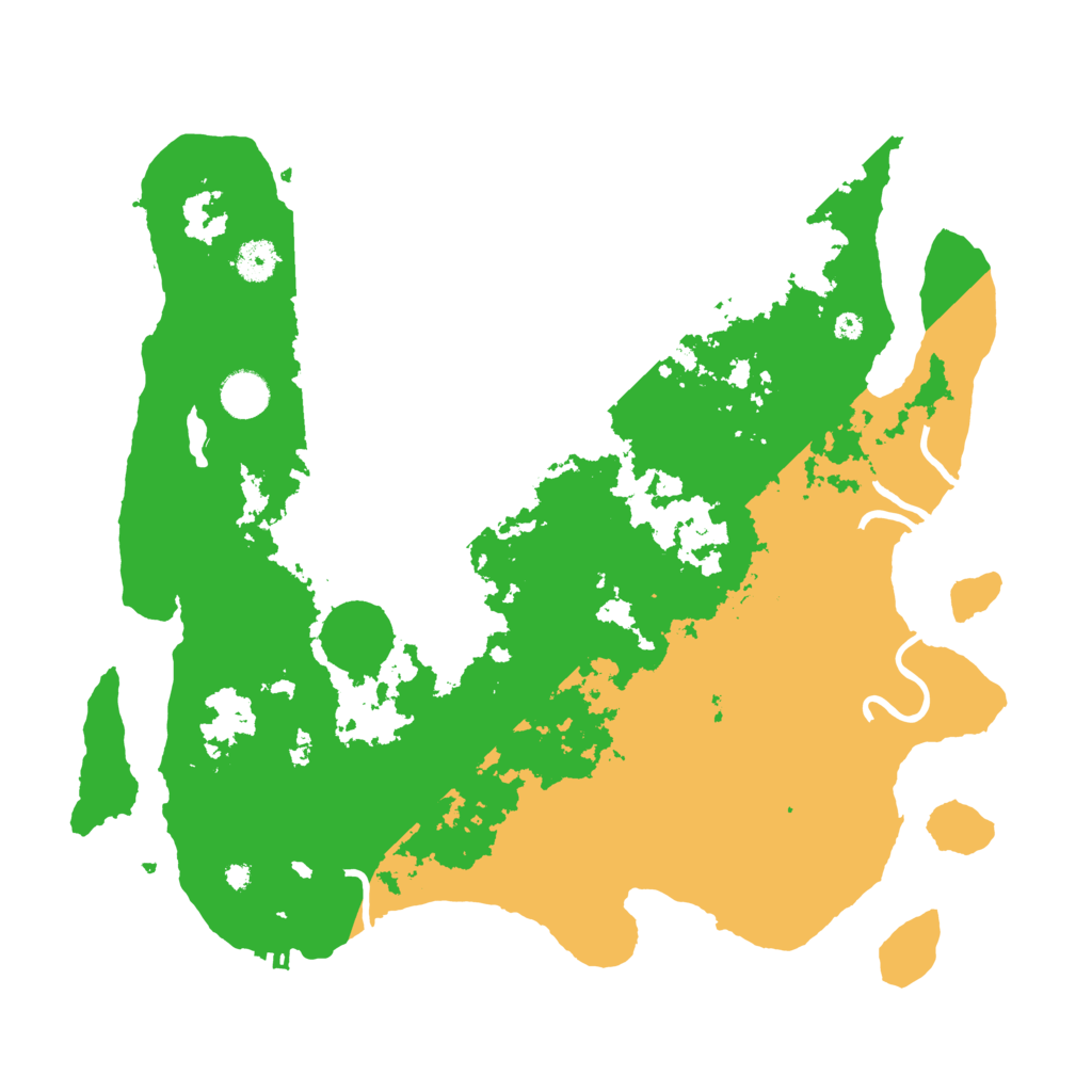 Biome Rust Map: Procedural Map, Size: 4000, Seed: 241062598