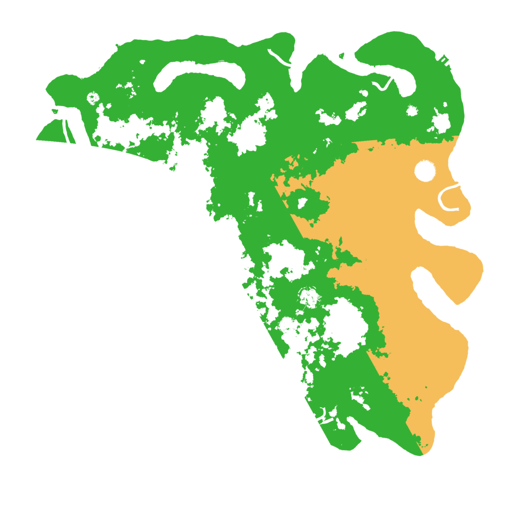 Biome Rust Map: Procedural Map, Size: 4249, Seed: 601499169