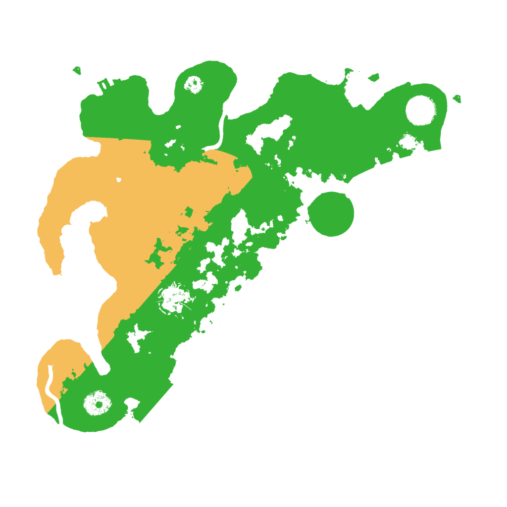 Biome Rust Map: Procedural Map, Size: 3000, Seed: 1766558870