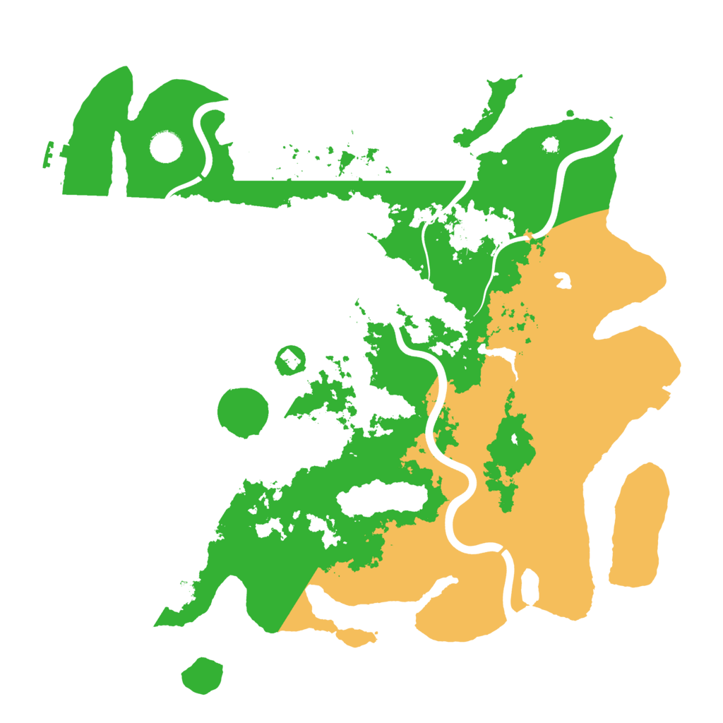 Biome Rust Map: Procedural Map, Size: 4000, Seed: 1740198227