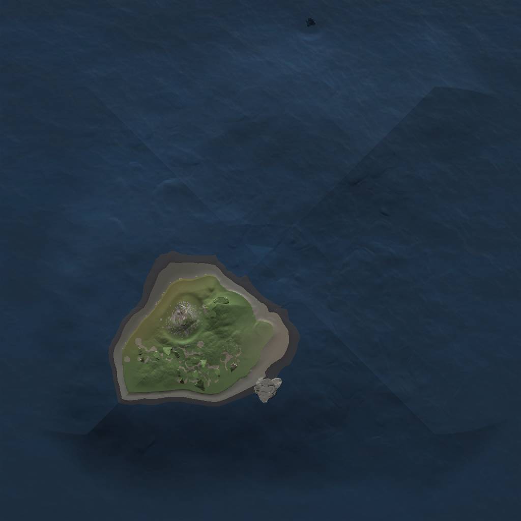 Rust Map: Procedural Map, Size: 1000, Seed: 114623635, 3 Monuments