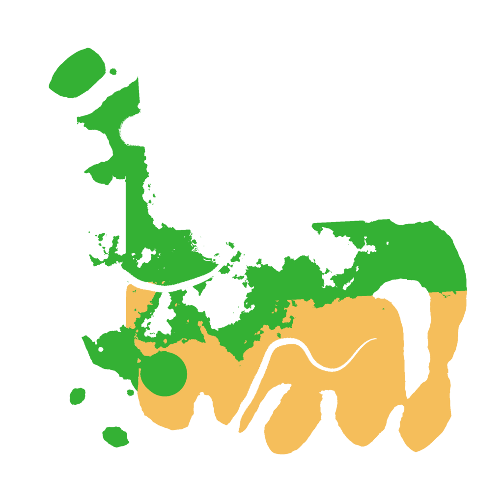Biome Rust Map: Procedural Map, Size: 3000, Seed: 2025728753
