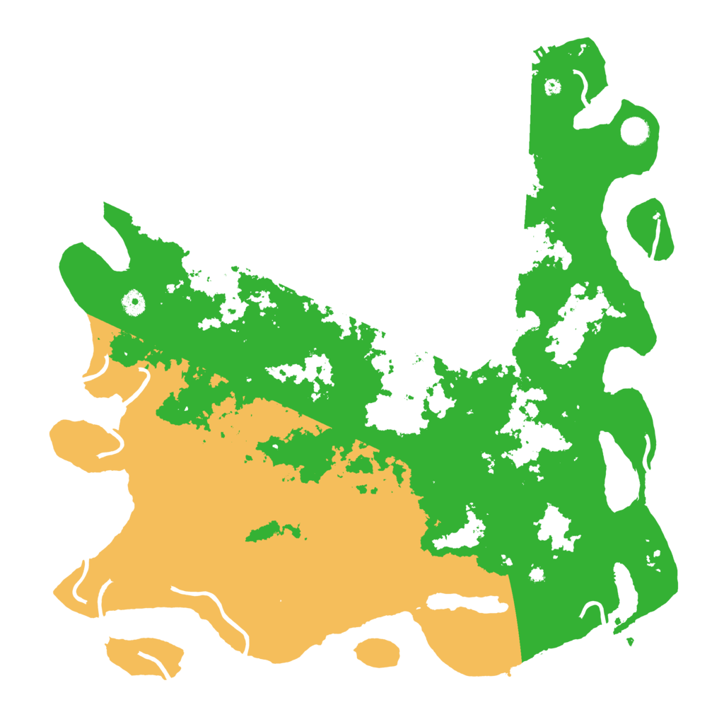 Biome Rust Map: Procedural Map, Size: 4500, Seed: 1466080974