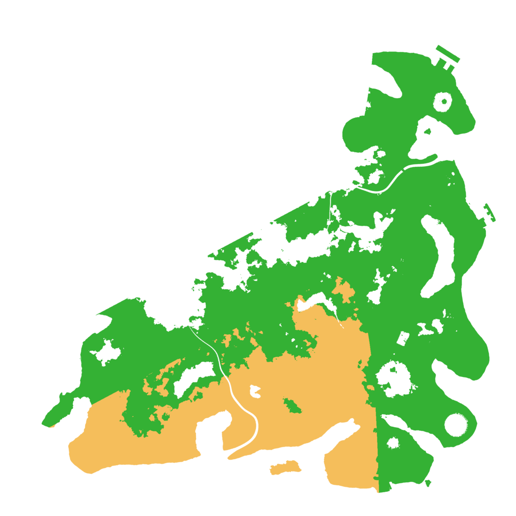 Biome Rust Map: Procedural Map, Size: 4000, Seed: 1937488