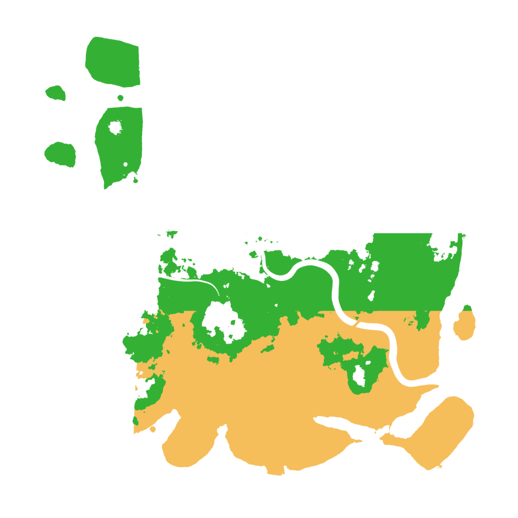 Biome Rust Map: Procedural Map, Size: 3500, Seed: 1963584807