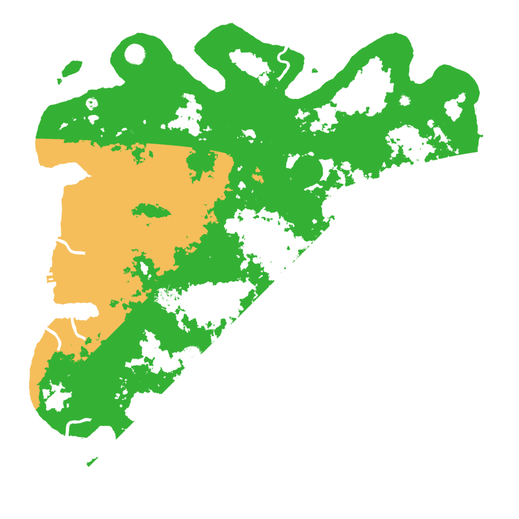 Biome Rust Map: Procedural Map, Size: 4500, Seed: 10062022